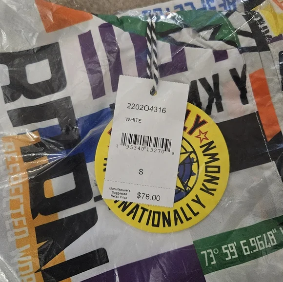 Bornfly Men's Small Hooded Windbreaker - Picture 5 of 6